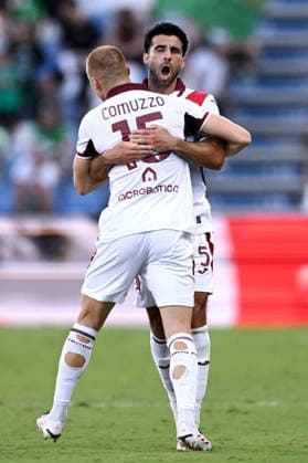 Db Reggio Emilia 29 08 2026 - campionato di calcio serie A Sassuolo-Torino foto Daniele Buffa Image nella foto: esultanza gol Pietro Comuzzo 
