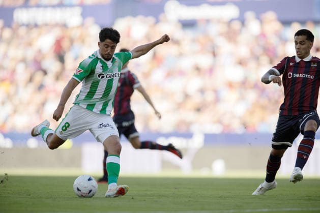 ESP: LaLiga EA Sports UD Levante v Real Betis during LaLiga EA Sports, between UD Levante v Real Betis played at Ciudad de Valencia Stadium in Valencia on August 29, 2026 in Spain; Valencia Spain Futbol Copyright: xAgenciaxLOFx