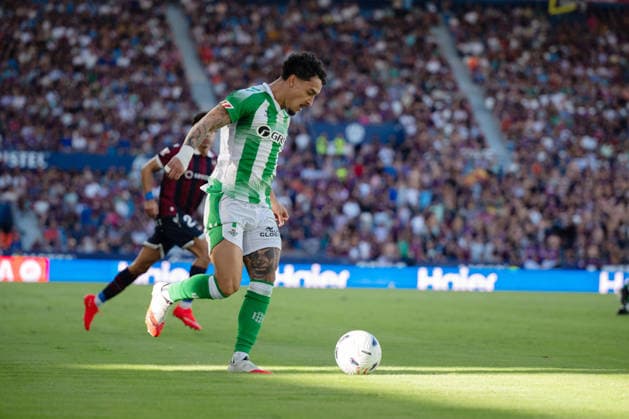 ESP: LaLiga EA Sports UD Levante v Real Betis Antony Matheus Dos Santos of Real Betis during LaLiga EA Sports, between UD Levante v Real Betis played at Ciudad de Valencia Stadium in Valencia on August 29, 2026 in Spain; Valencia Spain Futbol Copyright: xAgenciaxLOFx