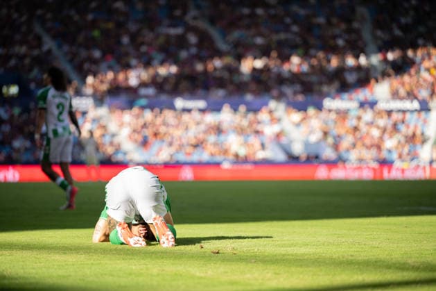 ESP: LaLiga EA Sports UD Levante v Real Betis Antony Matheus Dos Santos of Real Betis during LaLiga EA Sports, between UD Levante v Real Betis played at Ciudad de Valencia Stadium in Valencia on August 29, 2026 in Spain; Valencia Spain Futbol Copyright: xAgenciaxLOFx