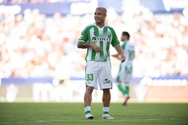 ESP: LaLiga EA Sports UD Levante v Real Betis Pablo Garcia of Real Betis during LaLiga EA Sports, between UD Levante v Real Betis played at Ciudad de Valencia Stadium in Valencia on August 29, 2026 in Spain; Valencia Spain Futbol Copyright: xAgenciaxLOFx