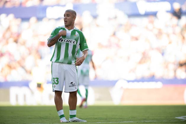 ESP: LaLiga EA Sports UD Levante v Real Betis Pablo Garcia of Real Betis during LaLiga EA Sports, between UD Levante v Real Betis played at Ciudad de Valencia Stadium in Valencia on August 29, 2026 in Spain; Valencia Spain Futbol Copyright: xAgenciaxLOFx