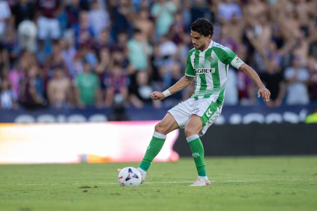 ESP: LaLiga EA Sports UD Levante v Real Betis Marc Bartra Aregall of Real Betis during LaLiga EA Sports, between UD Levante v Real Betis played at Ciudad de Valencia Stadium in Valencia on August 29, 2026 in Spain; Valencia Spain Futbol Copyright: xAgenciaxLOFx