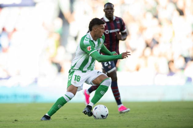 ESP: LaLiga EA Sports UD Levante v Real Betis Nelson Alexander Deossa Suarez of Real Betis during LaLiga EA Sports, between UD Levante v Real Betis played at Ciudad de Valencia Stadium in Valencia on August 29, 2026 in Spain; Valencia Spain Futbol Copyright: xAgenciaxLOFx