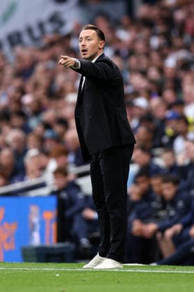 London, England, 29th August 2026. Matthias Jaissle manager of Newcastle United during the Tottenham Hotspur vs Newcastle United Premier League match at the Tottenham Hotspur Stadium, London. Picture credit should read: David Klein Sportimage EDITORIAL USE ONLY. No use with unauthorised audio, video, data, fixture lists, club league logos or live services. Online in-match use limited to 120 images, no video emulation. No use in betting, games or single club league player publications. SPI_021_DK_Spurs_Newcastle SPI-4941-0021