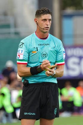 ACF Fiorentina v Frosinone Calcio - Campionato Serie A Referee Giuseppe Collu during the Italian Serie A football match between ACF Fiorentina and Frosinone Calcio , on August 29 ,2026 at the Artemio-Franchi stadium in Florence. Firenze FI Italy  Copyright: xAndreaxMartinix originalFilename:martini-acffiore260829_npD90.jpg