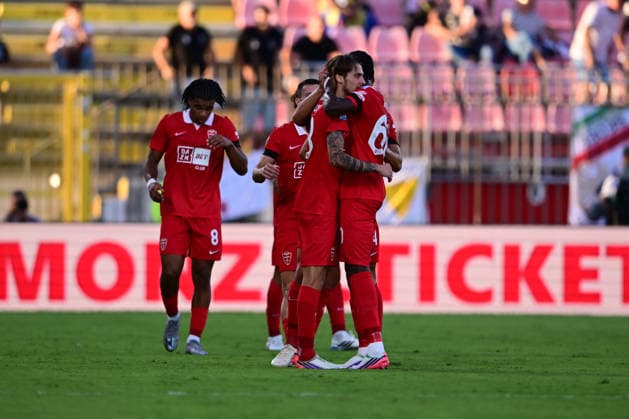 AC Monza v Udinese Calcio - Serie A 2026 27 Andrea Colpani of AC Monza celebrates after scoring his team s first goal during a Serie A match between AC Monza and Udinese Calcio at Brianteo Stadium in Monza, Italy, on August 29, 2026. Monza Lombardy Italy  Copyright: xAndreaxDiodatox originalFilename:diodato-acmonzav260829_np5IX.jpg