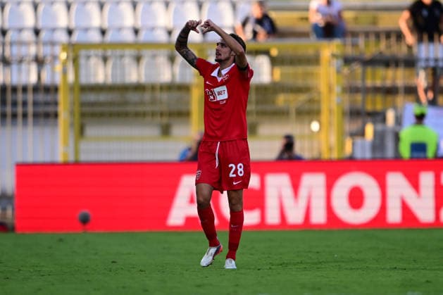 AC Monza v Udinese Calcio - Serie A 2026 27 Andrea Colpani of AC Monza celebrates after scoring his team s first goal during a Serie A match between AC Monza and Udinese Calcio at Brianteo Stadium in Monza, Italy, on August 29, 2026. Monza Lombardy Italy  Copyright: xAndreaxDiodatox originalFilename:diodato-acmonzav260829_npH5e.jpg