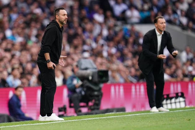 Tottenham Hotspur v Newcastle United - Premier League 2026 27 Roberto De Zerbi, manager of Tottenham Hotspur, during the Premier League match between Tottenham Hotspur and Newcastle United at Tottenham Hotspur Stadium in London, United Kingdom, on August 29, 2026. London United Kingdom  Copyright: xNewsxImagesx originalFilename:cosgrove-premierl260829_npEtJ.jpg