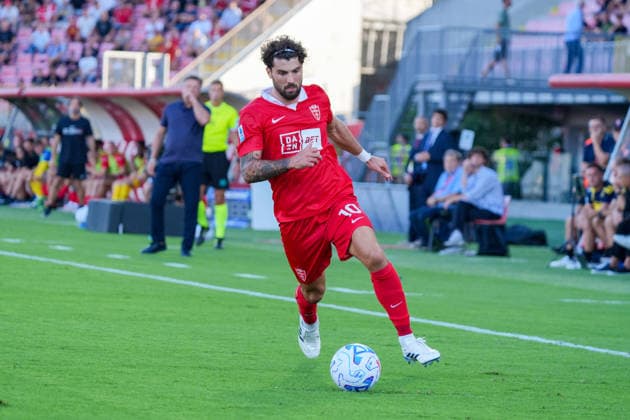 IPA87905018 - Patrick Cutrone (AC Monza) during the AC Monza vs. Udinese Calcio Italian Serie A soccer match in Monza, Italy, on August 29, 2026  Copyright: xLucaxRossini IPAxSportx xx 87905018