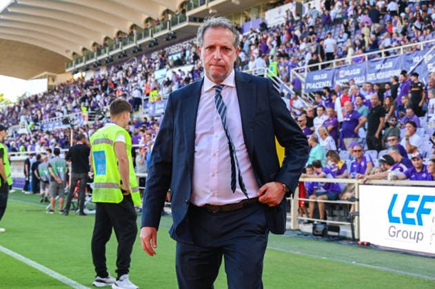 IPA87905595 - Fabio Paratici, Sporting Director (Fiorentina), during the ACF Fiorentina vs. Frosinone Calcio Serie A soccer match in Florence, Italy, on August 29, 2026  Copyright: xFabioxFagiolini IPAxSportx xx 87905595