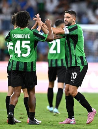 Db Reggio Emilia 29 08 2026 - campionato di calcio serie A Sassuolo-Torino foto Daniele Buffa Image nella foto: esultanza gol Domenico Berardi 