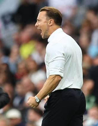 Matthias Jaissle manager of Newcastle United reacts after the final whistle Tottenham Hotspur v Newcastle United, Premier League Football, Football, Tottenham Hotspur Stadium, London, UK - 29 Aug 2026London Tottenham Hotspur Stadium United Kingdom EDITORIAL USE ONLY No use with unauthorised audio, video, data, fixture lists, club league logos or live services. Online in-match use limited to 120 images, no video emulation. No use in betting, games or single club league player publications. Copyright: xMichaelxZemanek Shutterstockx 17119028ba