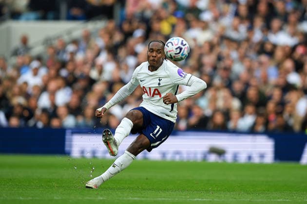 Tottenham Hotspur v Newcastle United, Premier League Tottenham Hotspur Forward Mathys Tel (11) shoots towards goal during the Premier League match between Tottenham Hotspur and Newcastle United at Tottenham Hotspur Stadium, London, UK on 29 August 2026. London Tottenham Hotspur Stadium London UK Editorial use only DataCo restrictions apply See www.football-dataco.com , Copyright: xChrisxFoxwellx PSI-24771-0100