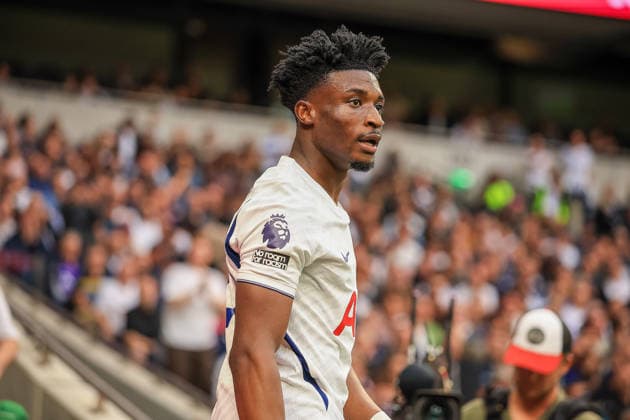 Tottenham Hotspur v Newcastle United, Premier League Tottenham Hotspur Midfielder Mohammed Kudus (20) during the Premier League match between Tottenham Hotspur and Newcastle United at Tottenham Hotspur Stadium, London, UK on 29 August 2026. London Tottenham Hotspur Stadium London UK Editorial use only DataCo restrictions apply See www.football-dataco.com , Copyright: xChrisxFoxwellx PSI-24771-0108
