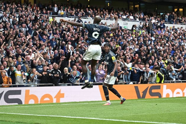 Spurs vs Newcastle, Premier League GOAL Yoane Wissa of Newcastle Utd scores the second goal during the Spurs vs Newcastle Utd Premier League fixture at the Tottenham Hotspur Stadium London UK. 29th Aug 2026. This image is for EDITORIAL USE ONLY. Licence required from the Football DataCo for any other use. London Tottenham Hotspur Stadium UK Copyright: xMartinxDaltonx Spurs_Newcastle_290826_MD_597