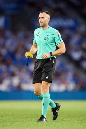 August 29, 2026, San Sebastian, Guipuzcoa, Spain: Manuel JesoÂºs Orellana Cid looks on during the LaLiga EA Sports match between Real Sociedad and RCD Espanyol at Anoeta on August 29, 2026, in San Sebastian, Spain. San Sebastian Spain - ZUMAa181 20260829_zaa_a181_123 Copyright: xRicardoxLarreinax