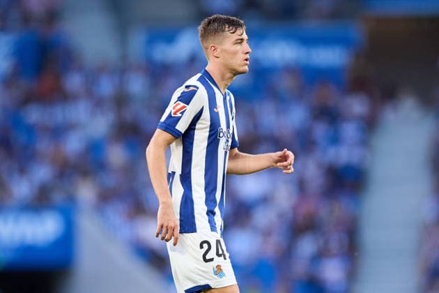 August 29, 2026, San Sebastian, Guipuzcoa, Spain: Luka Sucic of Real Sociedad looks on during the LaLiga EA Sports match between Real Sociedad and RCD Espanyol at Anoeta on August 29, 2026, in San Sebastian, Spain. Real Sociedad V RCD Espanyol De Barcelona - La Liga EA Sports  - ZUMAa181 20260829_zaa_a181_137 Copyright: xRicardoxLarreinax