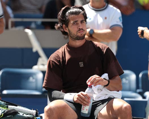 Carlos Alcaraz, Training, Practice, US Open Championships, Billie Jean King National Tennis Center, Flushing Meadows, New York, USA . Copyright: xJuergenxHasenkopfx