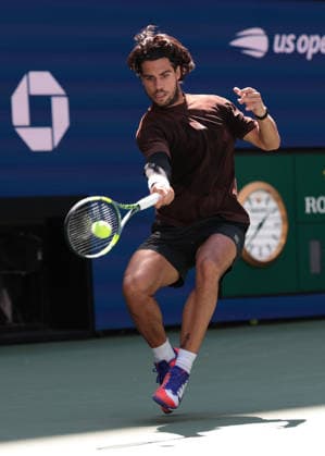 Carlos Alcaraz, Training, Practice, US Open Championships, Billie Jean King National Tennis Center, Flushing Meadows, New York, USA . Copyright: xJuergenxHasenkopfx