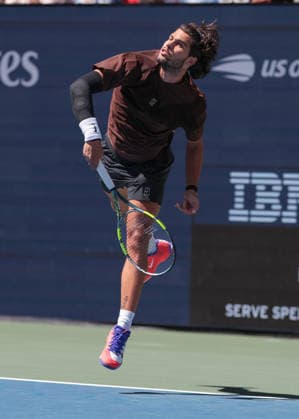 Carlos Alcaraz, Training, Practice, US Open Championships, Billie Jean King National Tennis Center, Flushing Meadows, New York, USA . Copyright: xJuergenxHasenkopfx