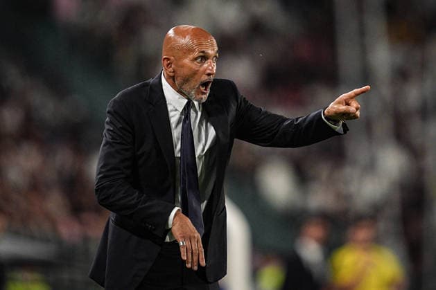 Juventus s head coach Luciano Spalletti during the Serie A soccer match between Juventus and Parma at the Allianz Stadium in Turin, north west Italy - Saturday, August 29, 2026. - Soccer .  Copyright: xMarcoxAlpozzi LaPressex