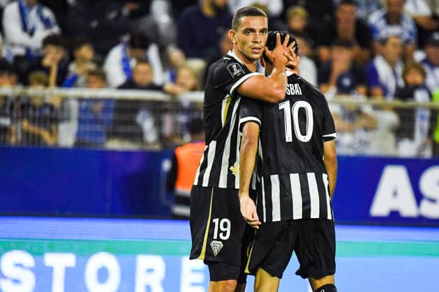 FOOTBALL : AJ Auxerre vs SCO Angers - Ligue 1 - JournÃ e 2 - 29 08 2026 Amine Ouazzani (ANGERS SCO) AuxerreFrance  Copyright: xBaptistexAutissierx