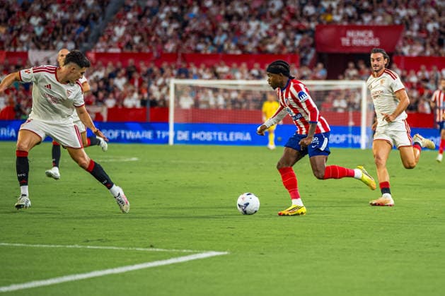 RECORD DATE NOT STATED ESP: LaLiga EA Sports Sevilla FC v Atletico de Madrid Ademola Lookman of Atletico de Madrid during LaLiga EA Sports, between Sevilla FC v Atletico de Madrid played at Ramon Sanchez-Pizjuan Stadium in Sevilla on August 29, 2026 in Spain Spain Futbol Copyright: xAgenciaxLOFx