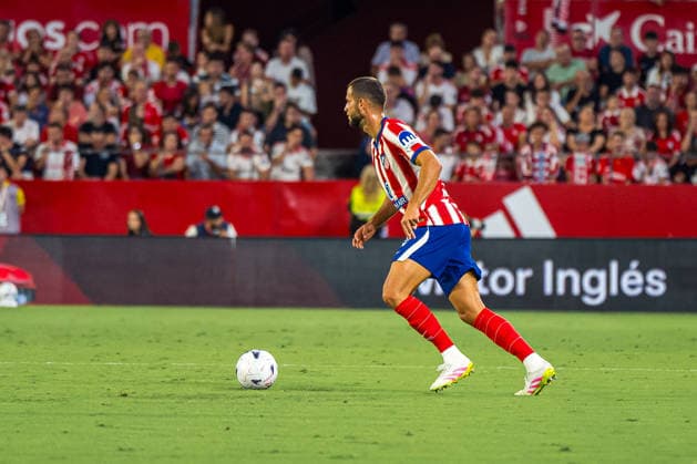 RECORD DATE NOT STATED ESP: LaLiga EA Sports Sevilla FC v Atletico de Madrid David Hancko of Atletico de Madrid during LaLiga EA Sports, between Sevilla FC v Atletico de Madrid played at Ramon Sanchez-Pizjuan Stadium in Sevilla on August 29, 2026 in Spain Spain Futbol Copyright: xAgenciaxLOFx