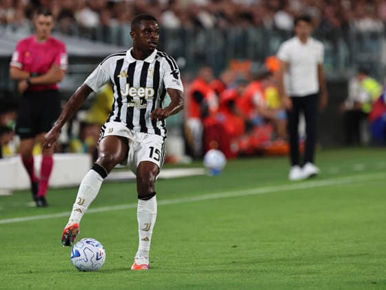 IPA87909558 - Pierre Kalulu plays in the 2025–2026 Serie A match between Juventus and Parma in Turin on Saturday, August 29, 2026. (Photo by Loris Roselli).  Copyright: xLorisxRoselli IPAxSportx xx 87909558