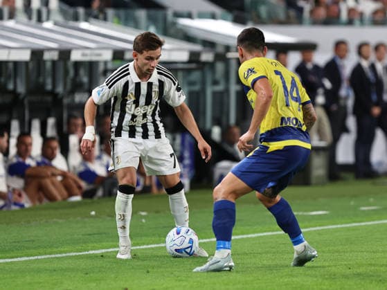 IPA87909574 - Francisco Conceicao takes part in the 2025–2026 Serie A match between Juventus and Parma in Turin on Saturday, August 29, 2026. (Photo by Loris Roselli).  Copyright: xLorisxRoselli IPAxSportx xx 87909574
