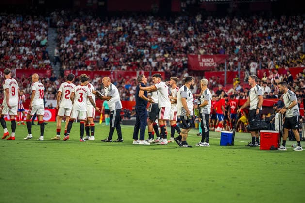 RECORD DATE NOT STATED ESP: LaLiga EA Sports Sevilla FC v Atletico de Madrid during LaLiga EA Sports, between Sevilla FC v Atletico de Madrid played at Ramon Sanchez-Pizjuan Stadium in Sevilla on August 29, 2026 in Spain Spain Futbol Copyright: xAgenciaxLOFx