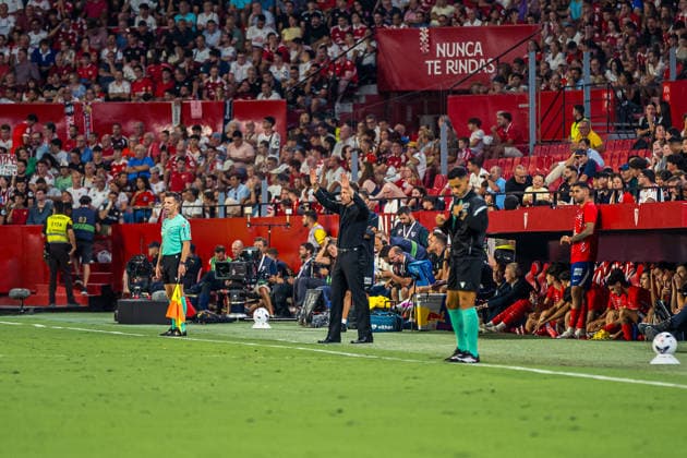 RECORD DATE NOT STATED ESP: LaLiga EA Sports Sevilla FC v Atletico de Madrid Diego Simeone coach of Atletico de Madrid during LaLiga EA Sports, between Sevilla FC v Atletico de Madrid played at Ramon Sanchez-Pizjuan Stadium in Sevilla on August 29, 2026 in Spain Spain Futbol Copyright: xAgenciaxLOFx