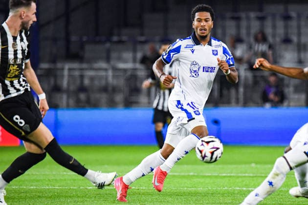 FOOTBALL : AJ Auxerre vs SCO Angers - Ligue 1 - JournÃ e 2 - 29 08 2026 Danny Namaso (AJ Auxerre) AuxerreFrance  Copyright: xBaptistexAutissierx