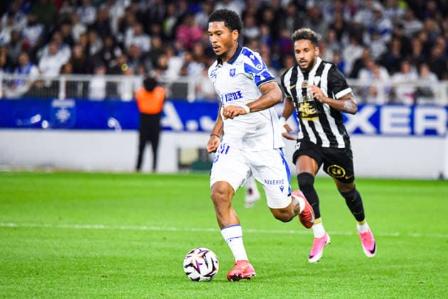 FOOTBALL : AJ Auxerre vs SCO Angers - Ligue 1 - JournÃ e 2 - 29 08 2026 Danny Namaso (AJ Auxerre) AuxerreFrance  Copyright: xBaptistexAutissierx