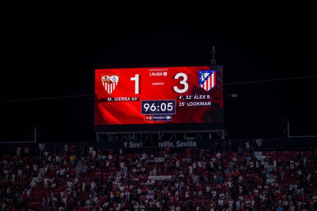 RECORD DATE NOT STATED ESP: LaLiga EA Sports Sevilla FC v Atletico de Madrid during LaLiga EA Sports, between Sevilla FC v Atletico de Madrid played at Ramon Sanchez-Pizjuan Stadium in Sevilla on August 29, 2026 in Spain Spain Futbol Copyright: xAgenciaxLOFx