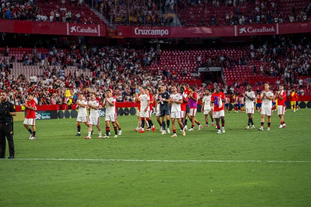 RECORD DATE NOT STATED ESP: LaLiga EA Sports Sevilla FC v Atletico de Madrid players of sevilla during LaLiga EA Sports, between Sevilla FC v Atletico de Madrid played at Ramon Sanchez-Pizjuan Stadium in Sevilla on August 29, 2026 in Spain Spain Futbol Copyright: xAgenciaxLOFx