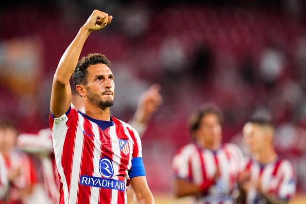 August 29, 2026, Sevilla, Sevilla, Spain: Koke of Atletico de Madrid gestures during the Spanish league, LaLiga EA Sports, football match played between Sevilla FC and Atletico de Madrid at Ramon Sanchez-Pizjuan stadium on August 29, 2026, in Sevilla, Spain. Sevilla FC V Atletico De Madrid - LaLiga EA Sports  - ZUMAa181 20260829_zaa_a181_203 Copyright: xJoaquinxCorcherox