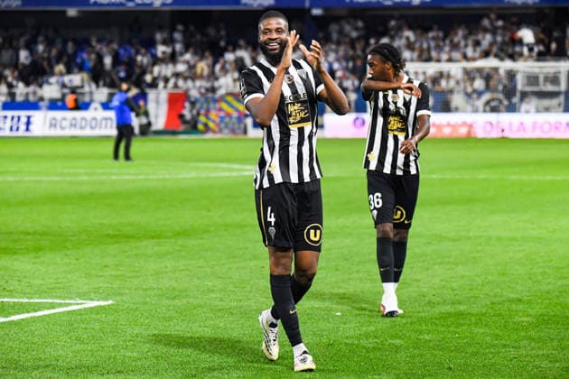 FOOTBALL : AJ Auxerre vs SCO Angers - Ligue 1 - JournÃ e 2 - 29 08 2026 Ousmane Camara (ANGERS SCO) AuxerreFrance  Copyright: xBaptistexAutissierx