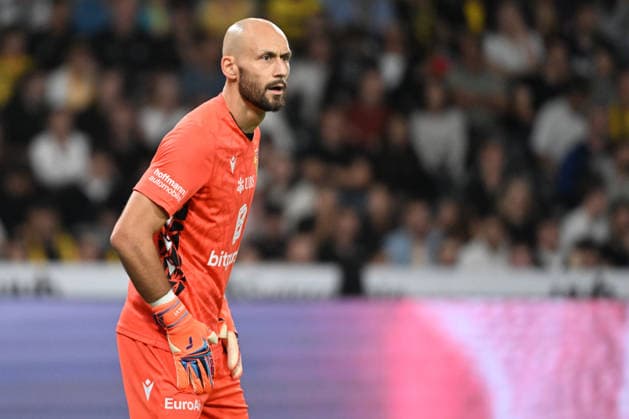 BERN, SWITZERLAND - AUGUST 29: Mirko Salvi of Basel in action during the Swiss Super League match between BSC Young Boys and FC Basel 1893 at Stadion Wankdorf on August 29, 2026 in Bern, Switzerland. Bern Stadion Wankdorf Bern Switzerland Copyright: xJustPictures.ch ManuelxWinterbergerx jp-en-EuSpIm-MWI_2771