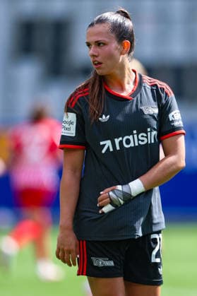 29. August 2026, Fussball, Google Pixel Frauen-Bundesliga, SC Freiburg - 1. FC Union Berlin Leela Egli (27, 1. FC Union Berlin) Photo: Urs Ottiger *** August 29, 2026, Soccer, Google Pixel Women s Bundesliga, SC Freiburg 1, FC Union Berlin, Leela Egli 27, FC Union Berlin, Photo by Urs Ottiger