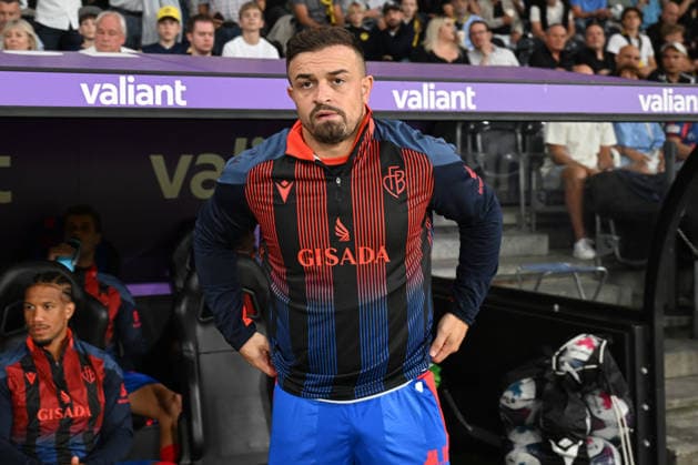 BERN, SWITZERLAND - AUGUST 29: Xherdan Shaqiri of Basel before the game during the Swiss Super League match between BSC Young Boys and FC Basel 1893 at Stadion Wankdorf on August 29, 2026 in Bern, Switzerland. Bern Stadion Wankdorf Bern Switzerland Copyright: xJustPictures.ch ManuelxWinterbergerx jp-en-EuSpIm-MWI_2652