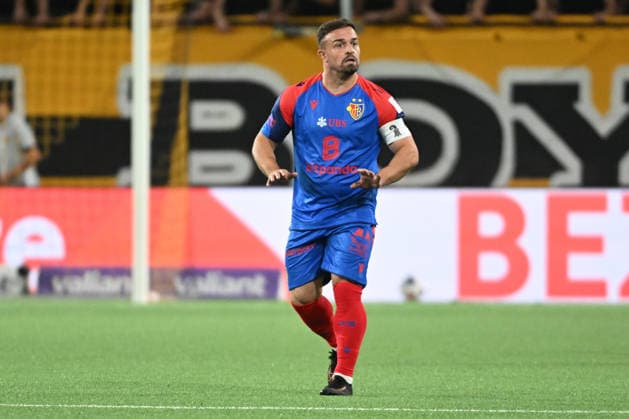 BERN, SWITZERLAND - AUGUST 29: Xherdan Shaqiri of Basel in action during the Swiss Super League match between BSC Young Boys and FC Basel 1893 at Stadion Wankdorf on August 29, 2026 in Bern, Switzerland. Bern Stadion Wankdorf Bern Switzerland Copyright: xJustPictures.ch ManuelxWinterbergerx jp-en-EuSpIm-MWI_2825