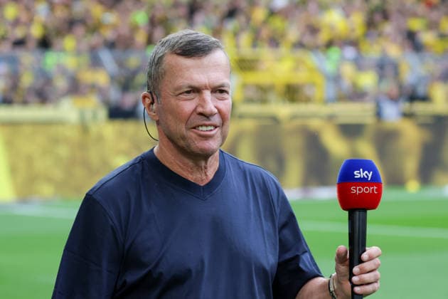 29.08.2026, xgrfx, Fussball 1.Bundesliga, Borussia Dortmund - Hamburger SV v.l. Lothar Matthäus (DFL DFB REGULATIONS PROHIBIT ANY USE OF PHOTOGRAPHS as IMAGE SEQUENCES and or QUASI-VIDEO) Dortmund *** August 29, 2026, xgrfx, Soccer, Bundesliga 1, Borussia Dortmund vs. Hamburger SV, Lothar Matthäus. DFL and DFB regulations prohibit any use of photographs as image sequences and or quasi-video. Dortmund
