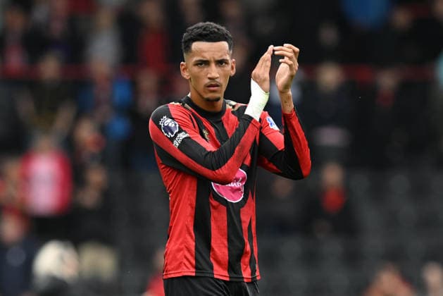 Bournemouth v Everton, Premier League Alvaro Rodriguez (30) of AFC Bournemouth during the Premier League match between Bournemouth and Everton at the Vitality Stadium, Bournemouth, UK on 29 August 2026. Bournemouth Vitality Stadium Dorset UK Editorial use only DataCo restrictions apply See www.football-dataco.com , Copyright: xGrahamxHuntx PSI-24762-0289