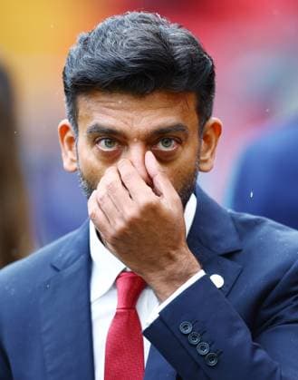Liverpool vice chairman Amit Bhatia Liverpool v Nottingham Forest, Premier League Football, Football, Anfield, Liverpool, UK - 29 Aug 2026Liverpool Anfield United Kingdom EDITORIAL USE ONLY No use with unauthorised audio, video, data, fixture lists, club league logos or live services. Online in-match use limited to 120 images, no video emulation. No use in betting, games or single club league player publications.  Copyright: xMattxWest Shutterstockx 17118964bk