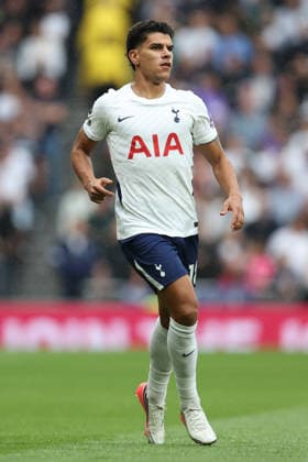 Tottenham v Newcastle 29 August 2026, London - Premier League Football - Tottenham Hotspur v Newcastle United - Mateus Fernandes of Tottenham Hotspur - Photo: Charlotte Wilson Offside. London UK Copyright: xCharlottexWilsonx xOffsidexOffside