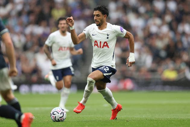 Tottenham v Newcastle 29 August 2026, London - Premier League Football - Tottenham Hotspur v Newcastle United - Omar Marmoush of Tottenham Hotspur - Photo: Charlotte Wilson Offside. London UK Copyright: xCharlottexWilsonx xOffsidexOffside