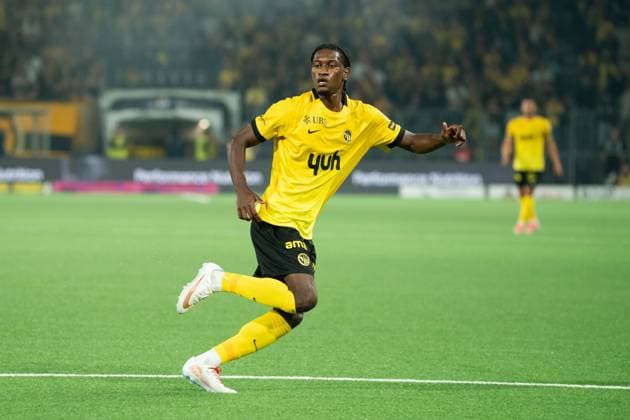BERN, BERN - AUGUST 29: Joël Monteiro of BSC Young Boys during the Brack Super League match between BSC Young Boys and FC Basel 1893 at Stadion Wankdorf on August 29, 2026 in Bern, Bern, Switzerland. Copyright: xLivioxBaeriswylx xSPPx Sportspressphoto_SPR219265