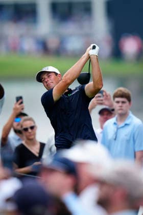 August 29, 2026, Atlanta, Georgia, USA: Viktor Hovland (Norway) hits his tee shot on the 4th hole, during the third round at East Lake Golf Club. PGA, Golf Herren Tour TOUR Championship  - ZUMAd212 20260829_zsp_d212_088 Copyright: xRichardxDolex